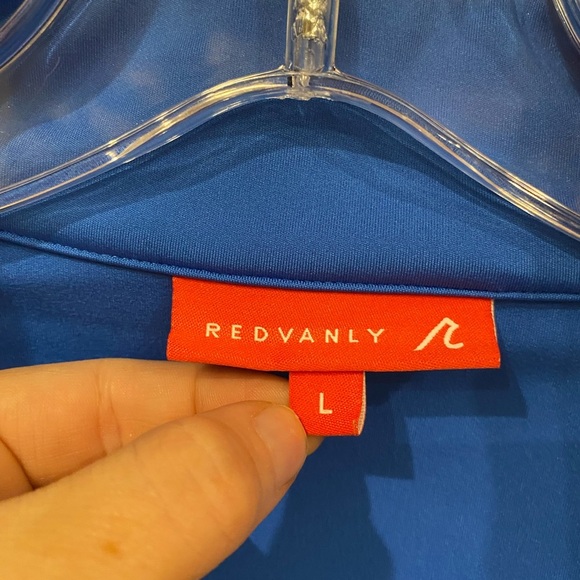 Redvanly Pullover Men's Large Quarter Zip Golf Athleisure - Picture 2 of 7